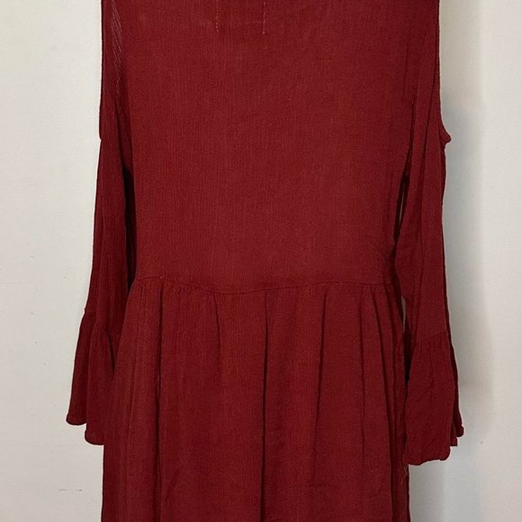 Burnt Orange Boho Dress - Picture 4 of 5
